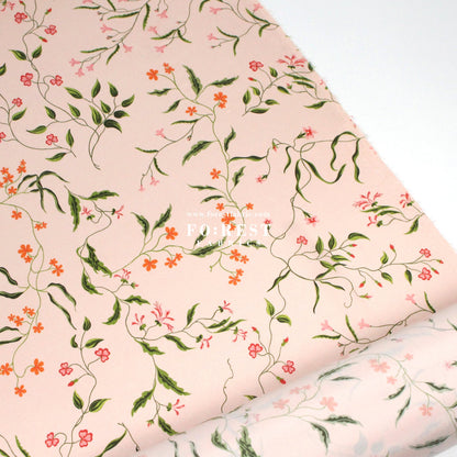 Liberty of London (Silk Satin) - Regal Blossom - FO:REST Fabric 布恩堂Liberty fabrictana lawnjapanese fabricykk zipper