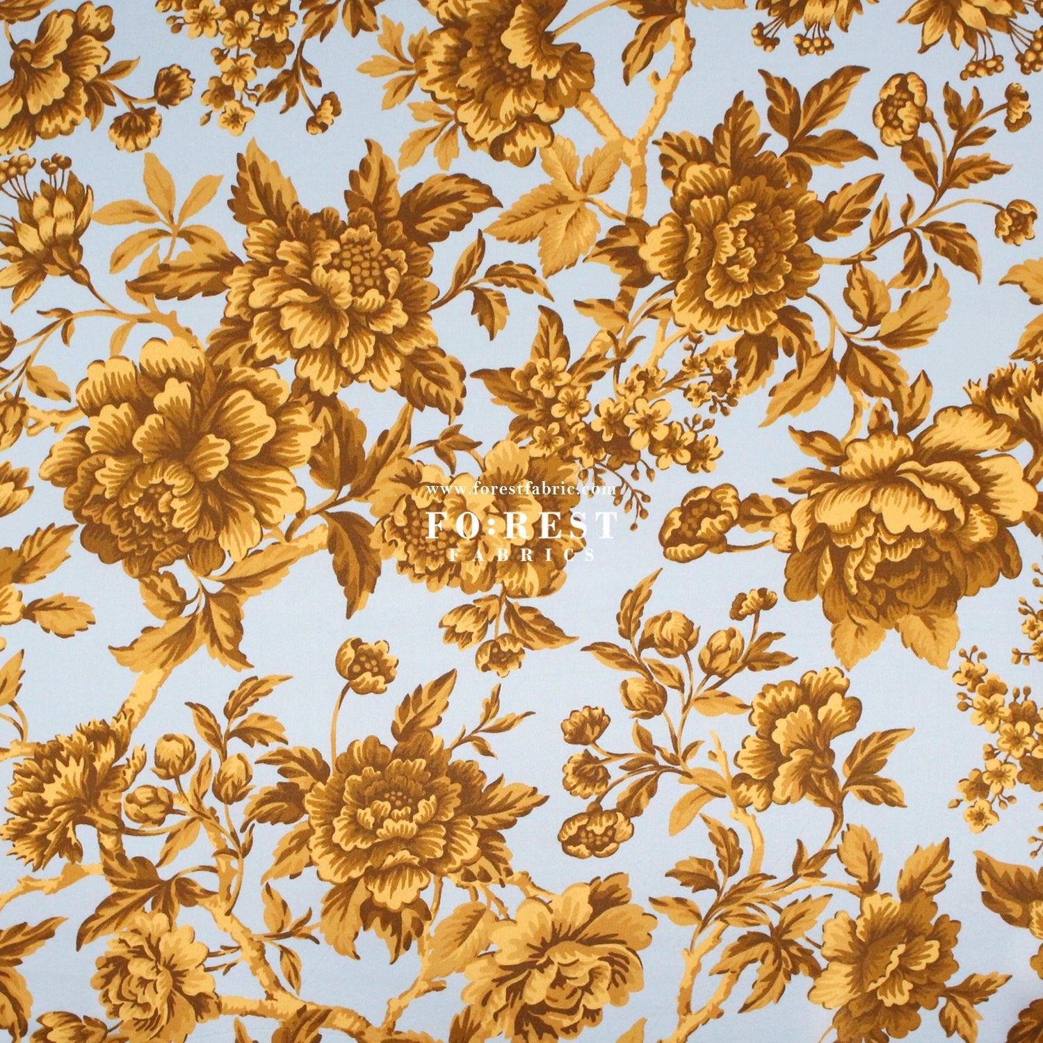 Liberty of London (Silk Satin) - Regency Trail - FO:REST Fabric 布恩堂Liberty fabrictana lawnjapanese fabricykk zipper