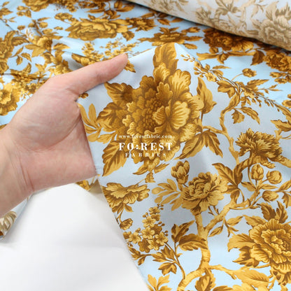 Liberty of London (Silk Satin) - Regency Trail - FO:REST Fabric 布恩堂Liberty fabrictana lawnjapanese fabricykk zipper