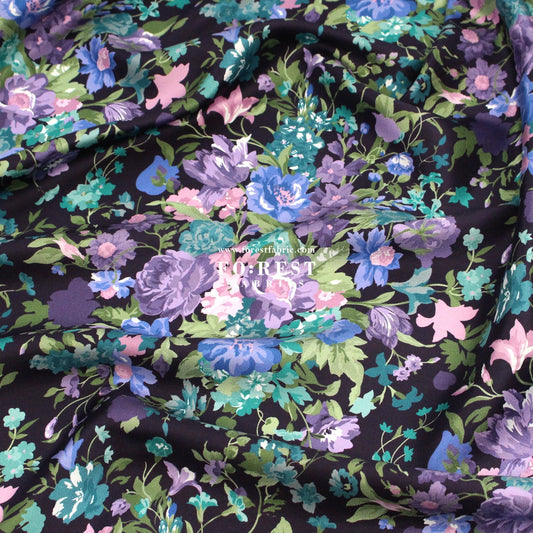Liberty of London (Silk Twill) - Bouquet carniva - FO:REST Fabric 布恩堂Liberty fabrictana lawnjapanese fabricykk zipper