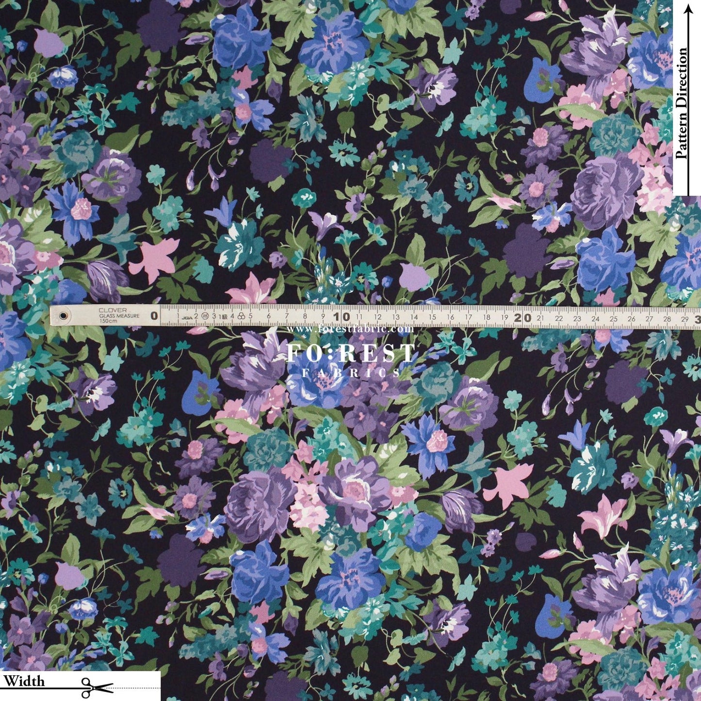 Liberty of London (Silk Twill) - Bouquet carniva - FO:REST Fabric 布恩堂Liberty fabrictana lawnjapanese fabricykk zipper