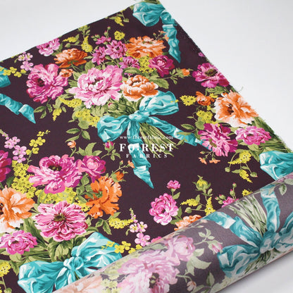 Liberty of London (Silk Twill) - Bow Bouquet - FO:REST Fabric 布恩堂Liberty fabrictana lawnjapanese fabricykk zipper