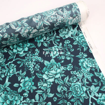 Liberty of London (Silk Twill) - Regency Trail - FO:REST Fabric 布恩堂Liberty fabrictana lawnjapanese fabricykk zipper