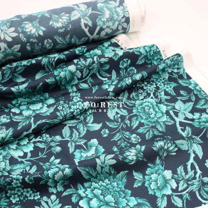 Liberty of London (Silk Twill) - Regency Trail - FO:REST Fabric 布恩堂Liberty fabrictana lawnjapanese fabricykk zipper