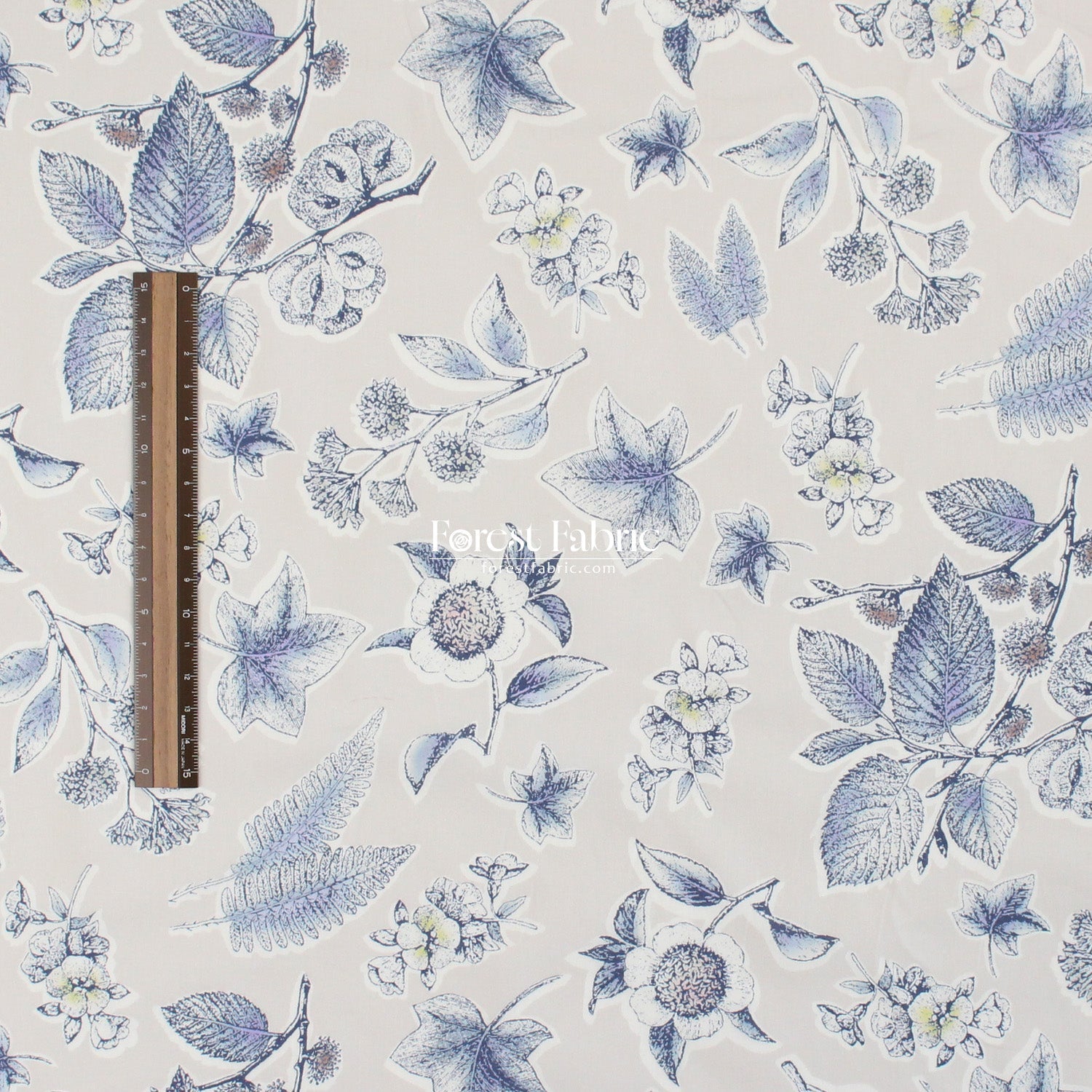 Liberty of London (Tana Lawn™ Cotton Fabric) - Allder Botanical - FO:REST Fabric 布恩堂Liberty fabrictana lawnjapanese fabricykk zipper