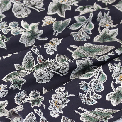 Liberty of London (Tana Lawn™ Cotton Fabric) - Allder Botanical - FO:REST Fabric 布恩堂Liberty fabrictana lawnjapanese fabricykk zipper