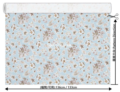 Liberty of London (Tana Lawn™ Cotton Fabric) - Allder Botanical - FO:REST Fabric 布恩堂Liberty fabrictana lawnjapanese fabricykk zipper