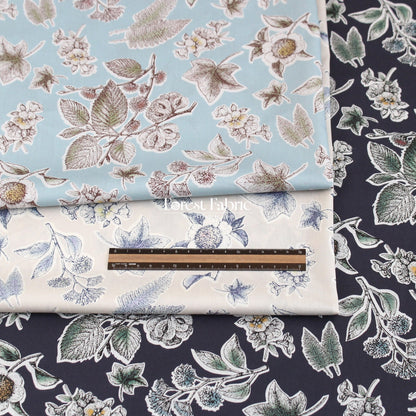 Liberty of London (Tana Lawn™ Cotton Fabric) - Allder Botanical - FO:REST Fabric 布恩堂Liberty fabrictana lawnjapanese fabricykk zipper