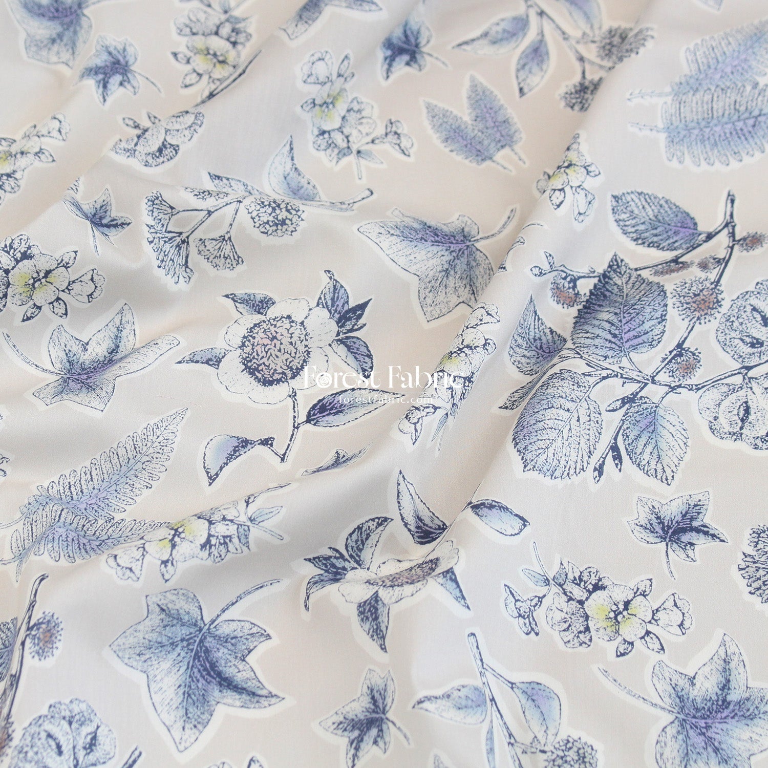 Liberty of London (Tana Lawn™ Cotton Fabric) - Allder Botanical - FO:REST Fabric 布恩堂Liberty fabrictana lawnjapanese fabricykk zipper