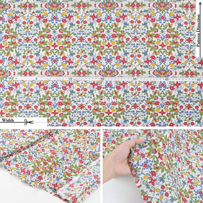 Liberty of London (Tana Lawn™ Cotton Fabric) - Alpine Nouveau - FO:REST Fabric 布恩堂Liberty fabrictana lawnjapanese fabricykk zipper