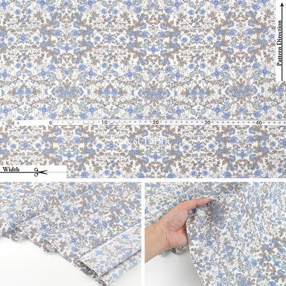 Liberty of London (Tana Lawn™ Cotton Fabric) - Alpine Nouveau - FO:REST Fabric 布恩堂Liberty fabrictana lawnjapanese fabricykk zipper