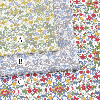 Liberty of London (Tana Lawn™ Cotton Fabric) - Alpine Nouveau - FO:REST Fabric 布恩堂Liberty fabrictana lawnjapanese fabricykk zipper