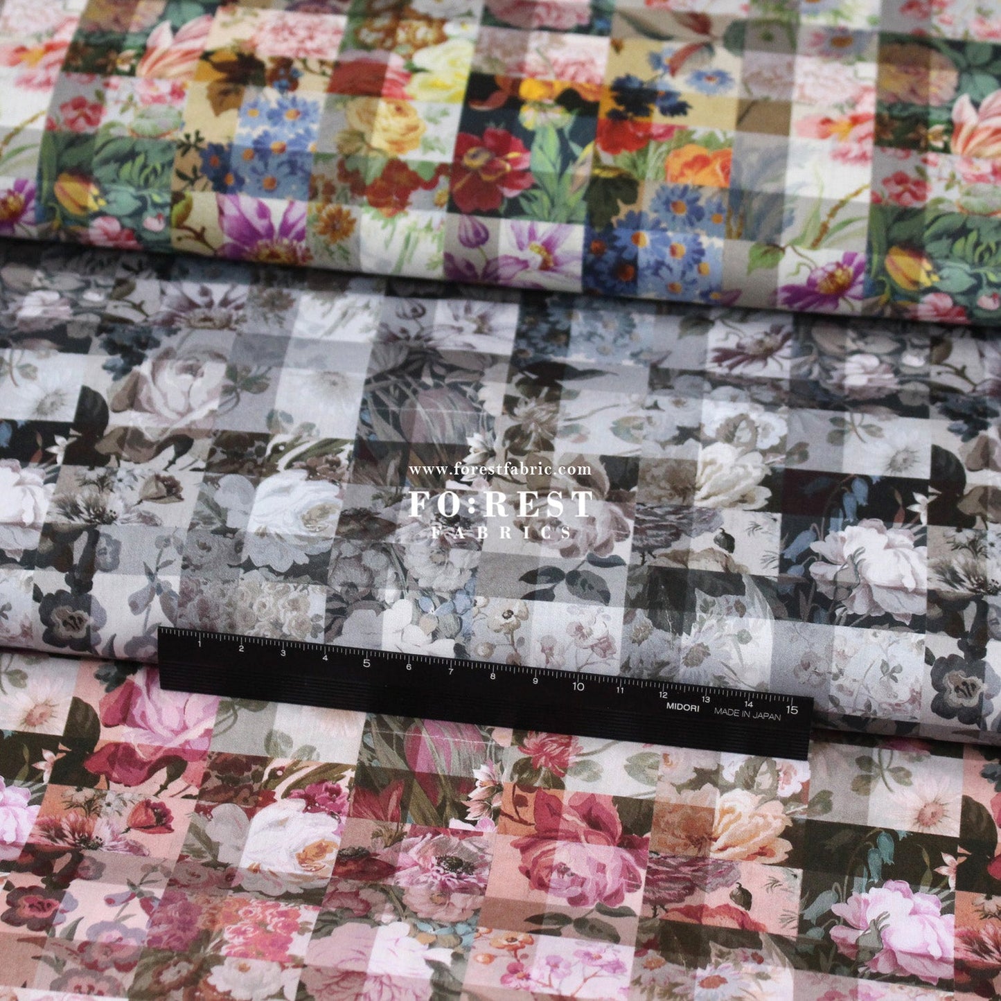 Liberty of London (Tana Lawn™ Cotton Fabric) - Archive Gingham - FO:REST Fabric 布恩堂Liberty fabrictana lawnjapanese fabricykk zipper
