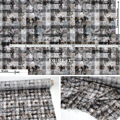 Liberty of London (Tana Lawn™ Cotton Fabric) - Archive Gingham - FO:REST Fabric 布恩堂Liberty fabrictana lawnjapanese fabricykk zipper