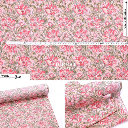 Liberty of London (Tana Lawn™ Cotton Fabric) - Archive Tulips - FO:REST Fabric 布恩堂Liberty fabrictana lawnjapanese fabricykk zipper