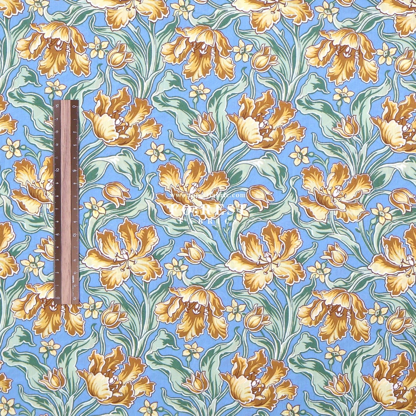 Liberty of London (Tana Lawn™ Cotton Fabric) - Archive Tulips - FO:REST Fabric 布恩堂Liberty fabrictana lawnjapanese fabricykk zipper