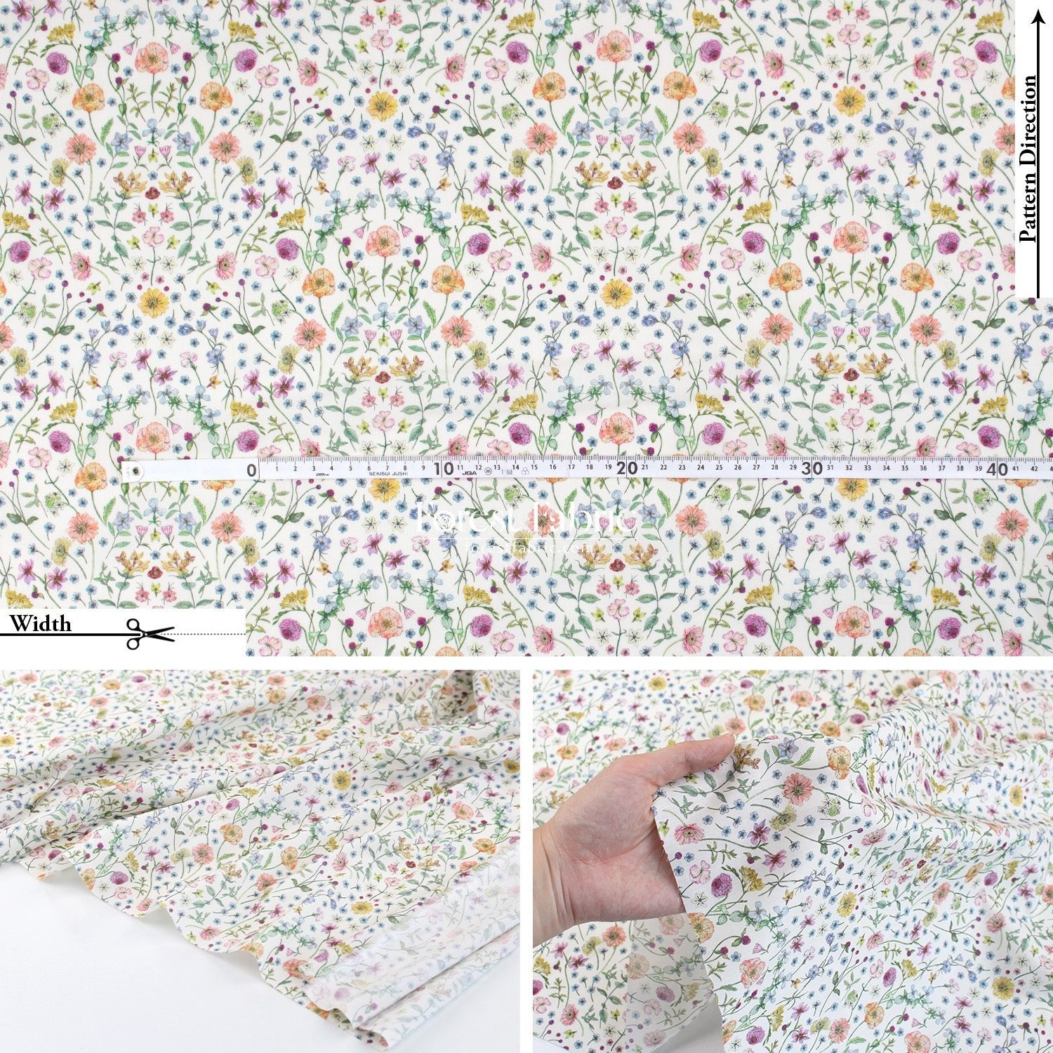 Liberty of London (Tana Lawn™ Cotton Fabric) - Archway - FO:REST Fabric 布恩堂Liberty fabrictana lawnjapanese fabricykk zipper