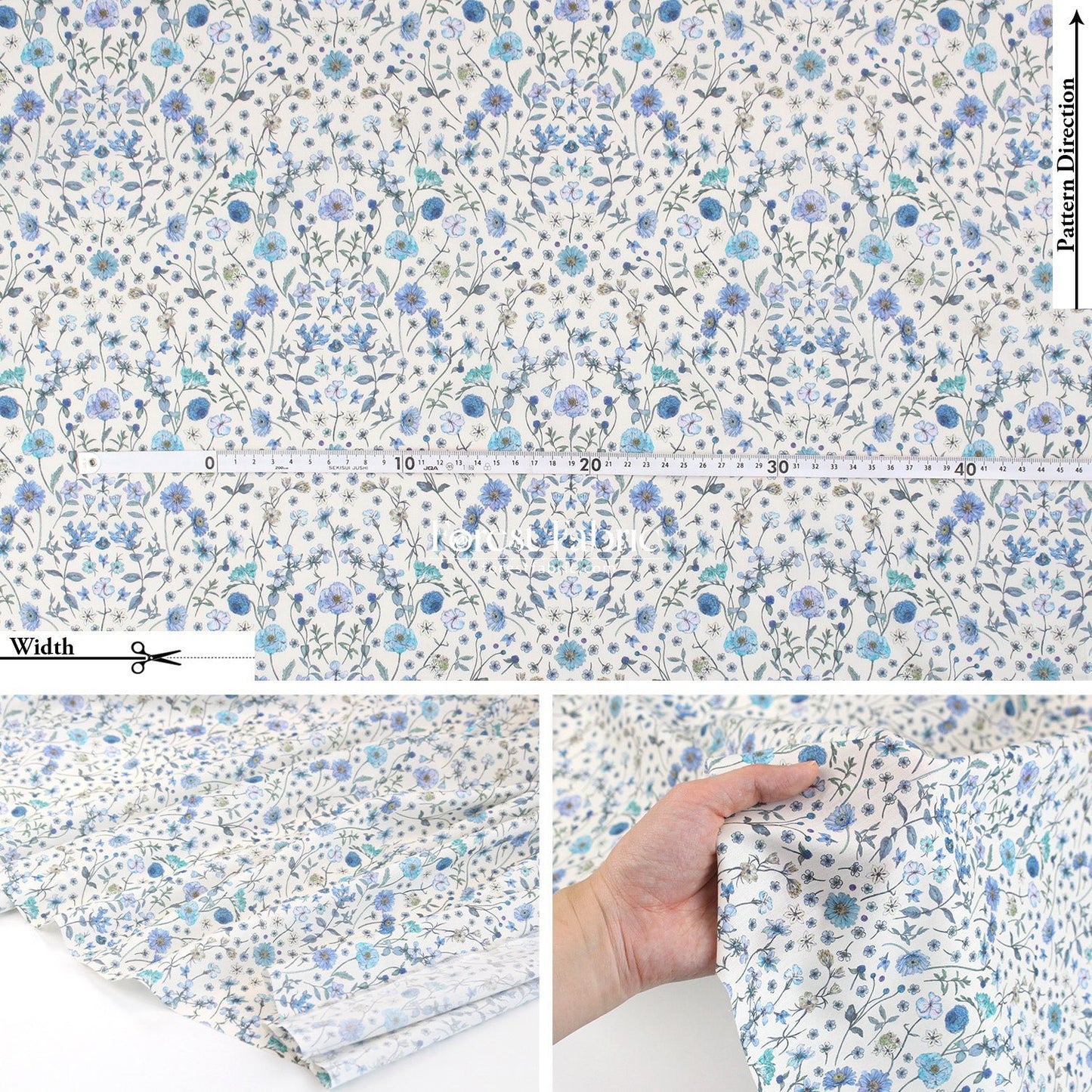 Liberty of London (Tana Lawn™ Cotton Fabric) - Archway - FO:REST Fabric 布恩堂Liberty fabrictana lawnjapanese fabricykk zipper