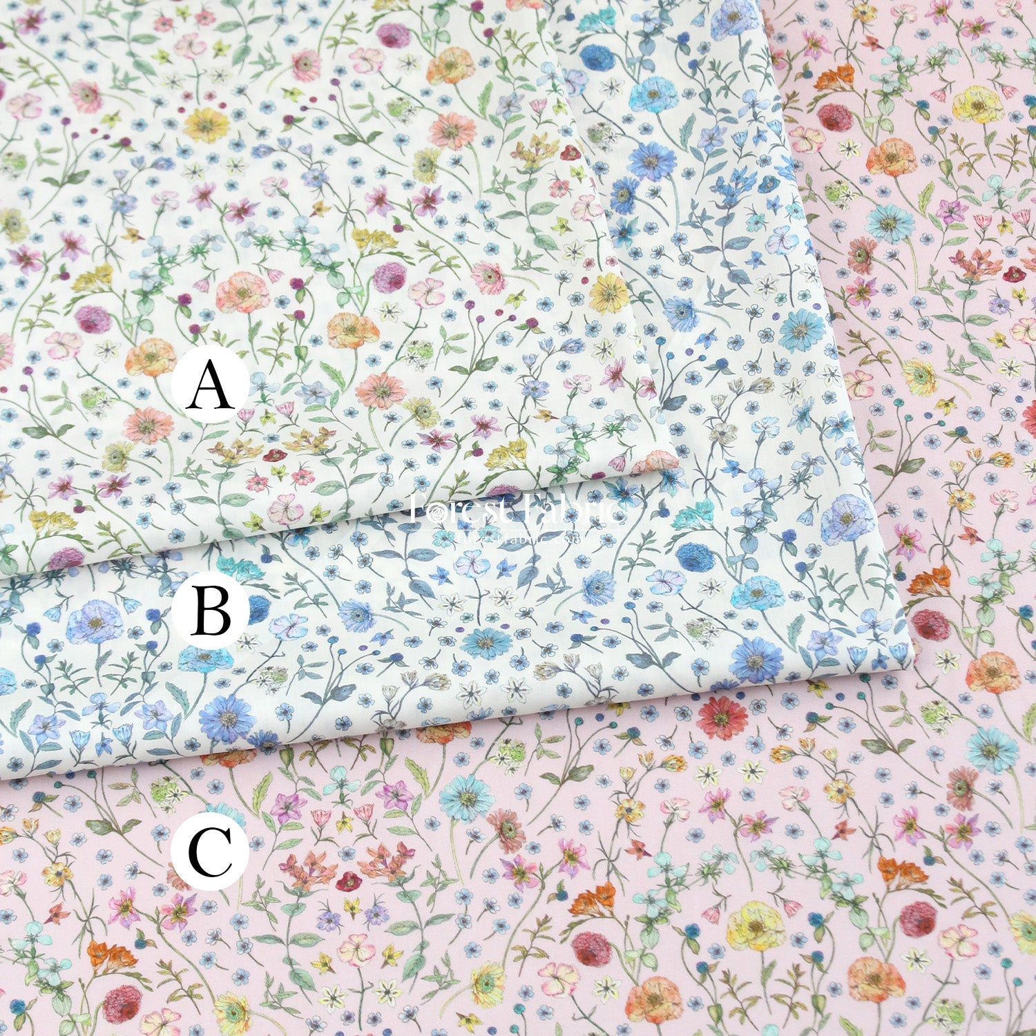 Liberty of London (Tana Lawn™ Cotton Fabric) - Archway - FO:REST Fabric 布恩堂Liberty fabrictana lawnjapanese fabricykk zipper