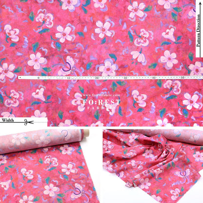 Liberty of London (Tana Lawn™ Cotton Fabric) - Artist Muse - FO:REST Fabric 布恩堂Liberty fabrictana lawnjapanese fabricykk zipper