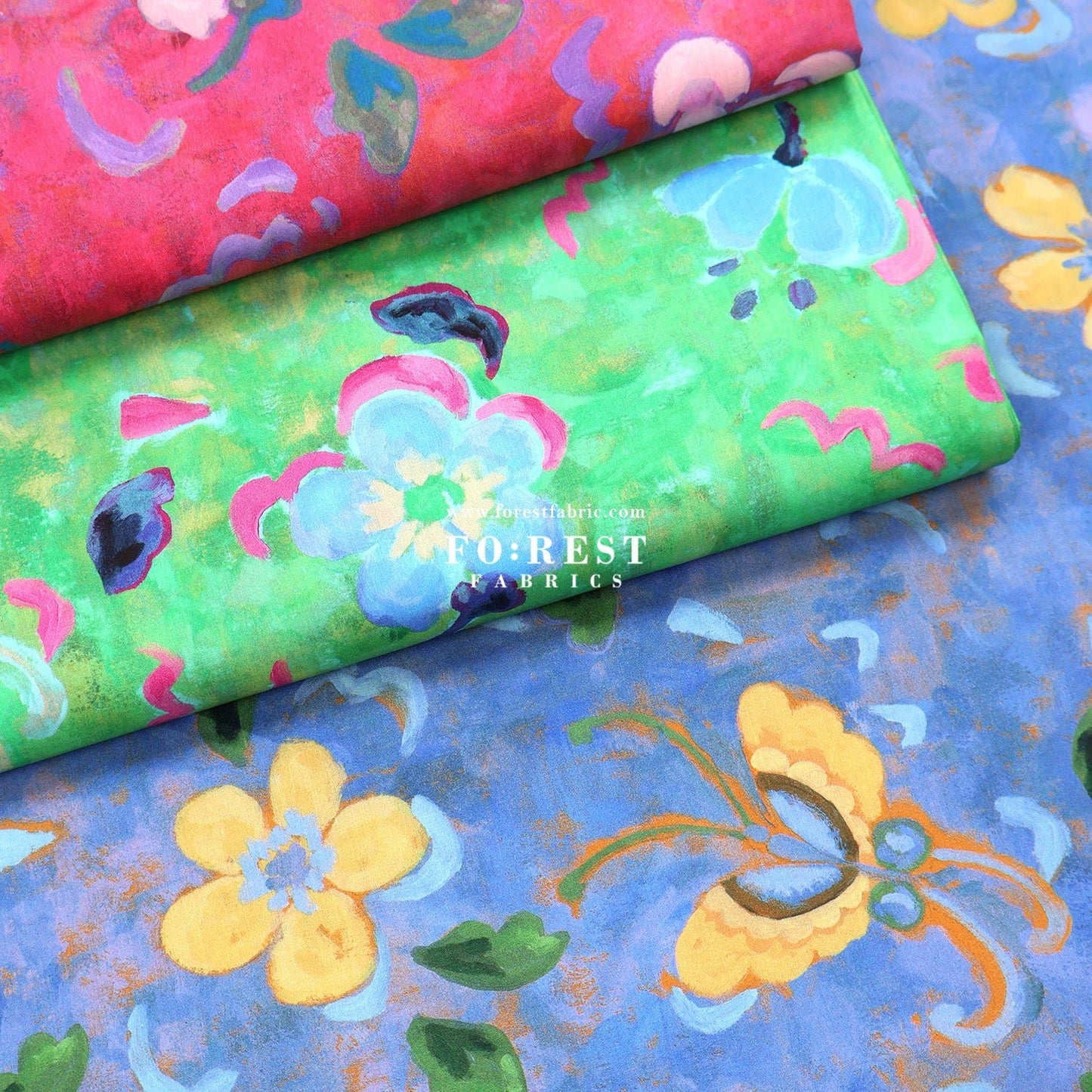 Liberty of London (Tana Lawn™ Cotton Fabric) - Artist Muse - FO:REST Fabric 布恩堂Liberty fabrictana lawnjapanese fabricykk zipper