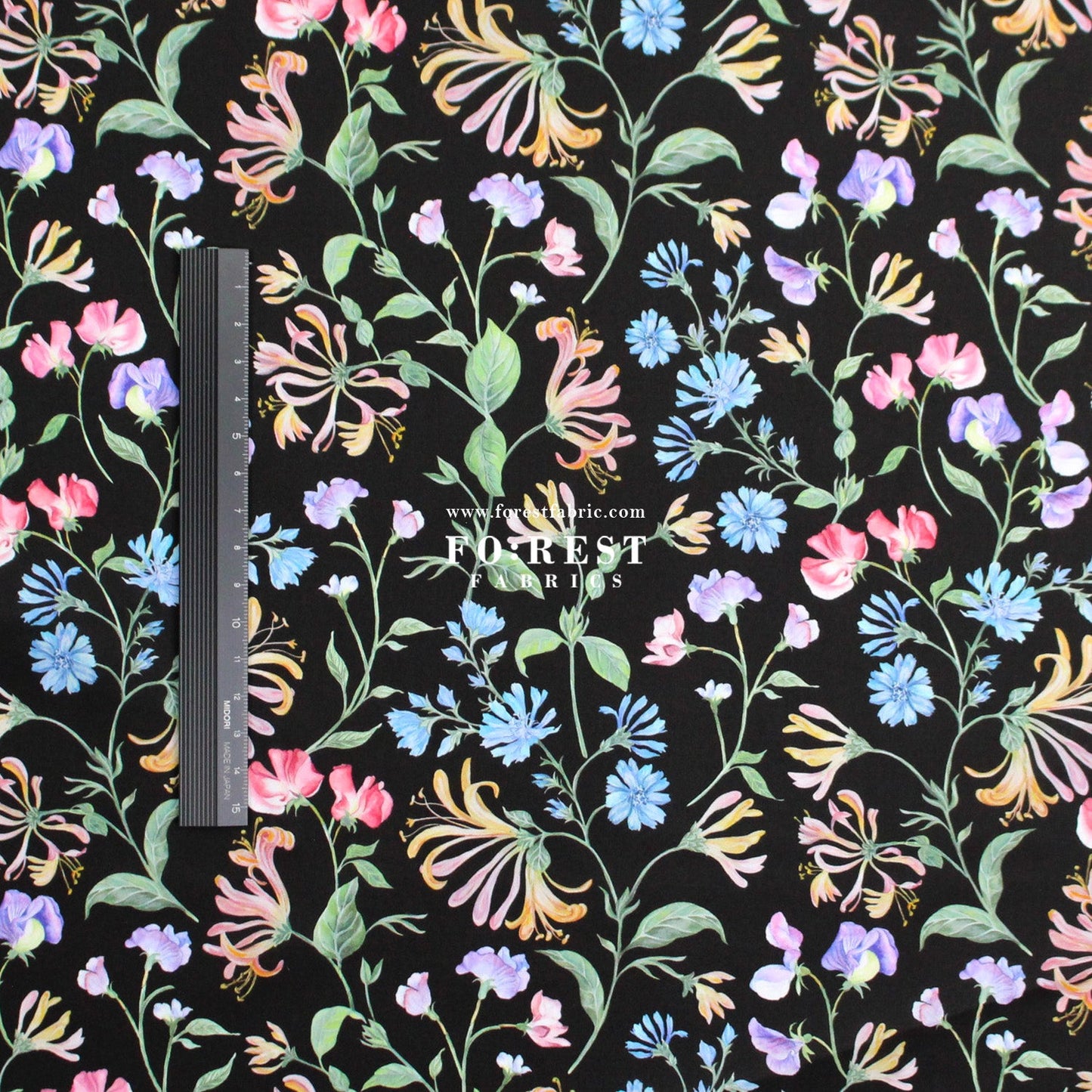 Liberty of London (Tana Lawn™ Cotton Fabric) - Asaka Dream - FO:REST Fabric 布恩堂Liberty fabrictana lawnjapanese fabricykk zipper