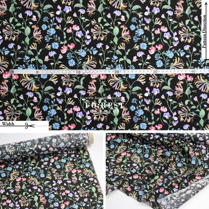 Liberty of London (Tana Lawn™ Cotton Fabric) - Asaka Dream - FO:REST Fabric 布恩堂Liberty fabrictana lawnjapanese fabricykk zipper