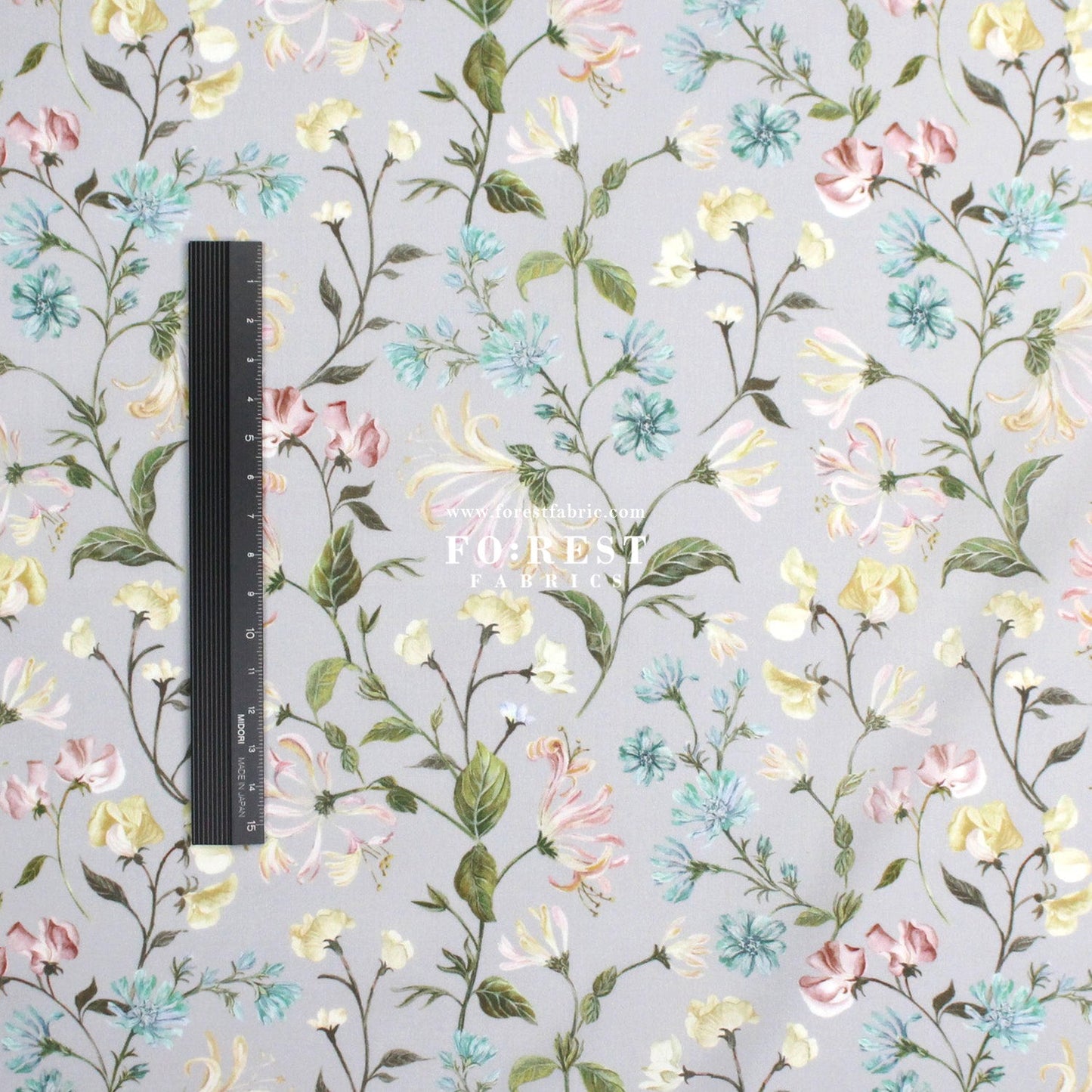 Liberty of London (Tana Lawn™ Cotton Fabric) - Asaka Dream - FO:REST Fabric 布恩堂Liberty fabrictana lawnjapanese fabricykk zipper
