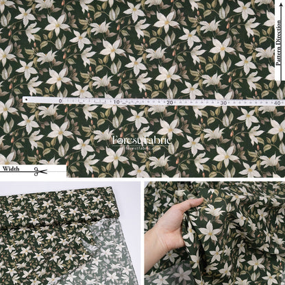 Liberty of London (Tana Lawn™ Cotton Fabric) - AVA Fleur - FO:REST Fabric 布恩堂Liberty fabrictana lawnjapanese fabricykk zipper