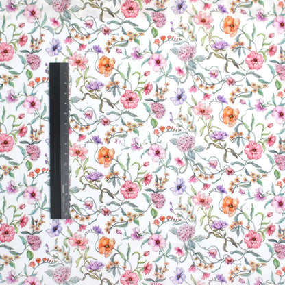 Liberty of London (Tana Lawn™ Cotton Fabric) - Battersea Blooms - FO:REST Fabric 布恩堂Liberty fabrictana lawnjapanese fabricykk zipper