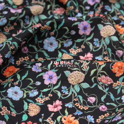 Liberty of London (Tana Lawn™ Cotton Fabric) - Battersea Blooms - FO:REST Fabric 布恩堂Liberty fabrictana lawnjapanese fabricykk zipper