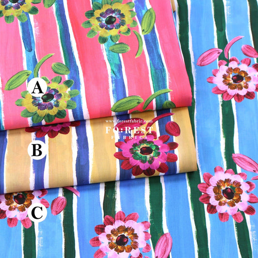 Liberty of London (Tana Lawn™ Cotton Fabric) - Beau - FO:REST Fabric 布恩堂Liberty fabrictana lawnjapanese fabricykk zipper