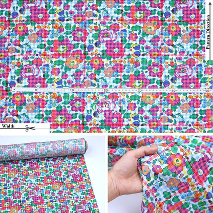 Liberty of London (Tana Lawn™ Cotton Fabric) - Betsy Check - FO:REST Fabric 布恩堂Liberty fabrictana lawnjapanese fabricykk zipper