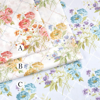 Liberty of London (Tana Lawn™ Cotton Fabric) - BLENHEIM GARDEN - FO:REST Fabric 布恩堂Liberty fabrictana lawnjapanese fabricykk zipper
