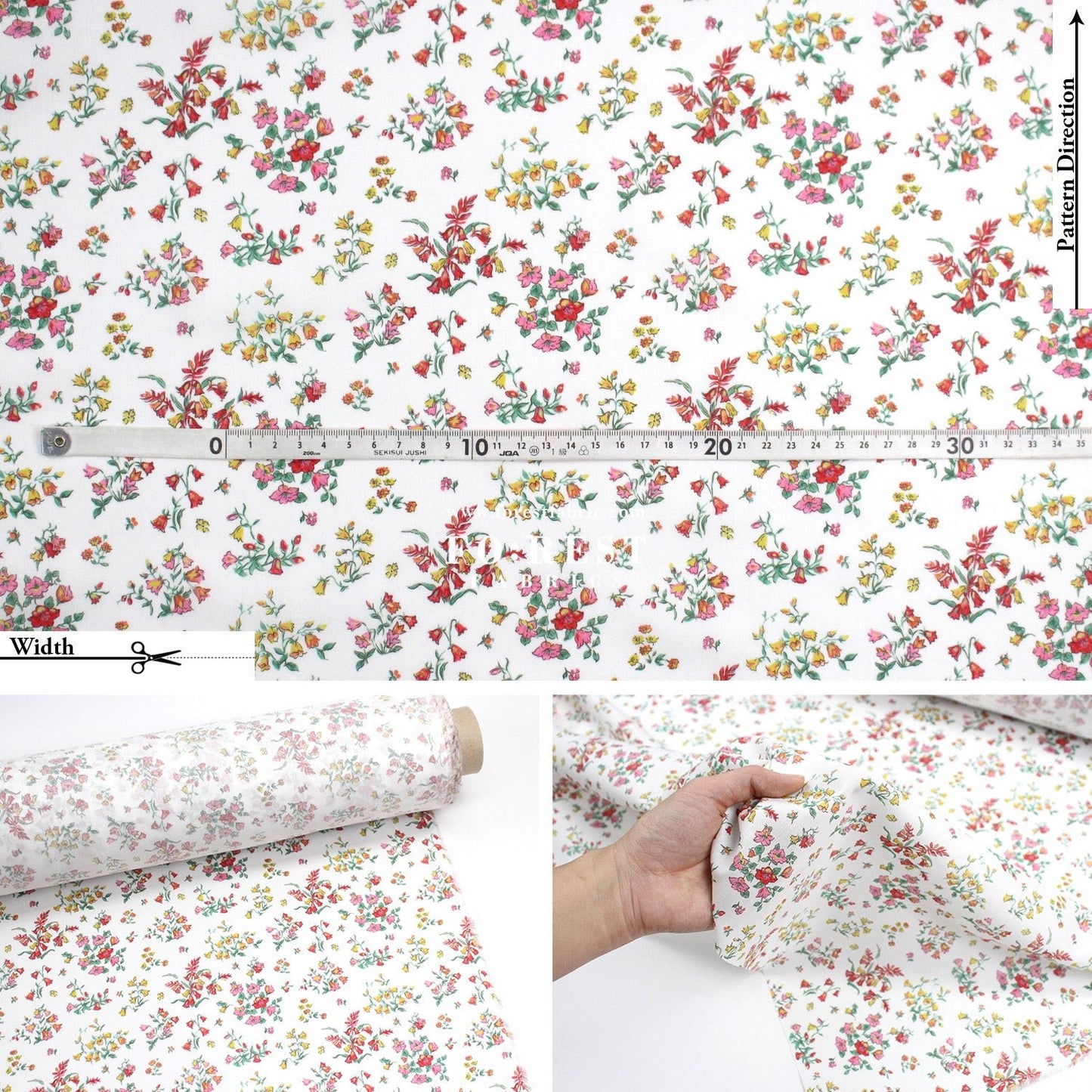 Liberty of London (Tana Lawn™ Cotton Fabric) - Bluebell Fields - FO:REST Fabric 布恩堂Liberty fabrictana lawnjapanese fabricykk zipper