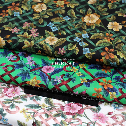 Liberty of London (Tana Lawn™ Cotton Fabric) - Botanical Knot - FO:REST Fabric 布恩堂Liberty fabrictana lawnjapanese fabricykk zipper