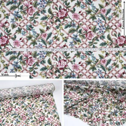 Liberty of London (Tana Lawn™ Cotton Fabric) - Botanical Knot - FO:REST Fabric 布恩堂Liberty fabrictana lawnjapanese fabricykk zipper
