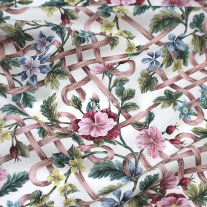 Liberty of London (Tana Lawn™ Cotton Fabric) - Botanical Knot - FO:REST Fabric 布恩堂Liberty fabrictana lawnjapanese fabricykk zipper