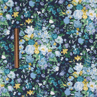 Liberty of London (Tana Lawn™ Cotton Fabric) - BOUQUET CARNIVAL - FO:REST Fabric 布恩堂Liberty fabrictana lawnjapanese fabricykk zipper