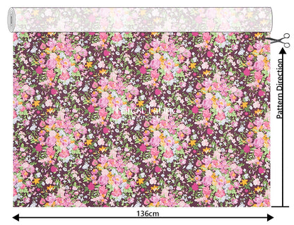 Liberty of London (Tana Lawn™ Cotton Fabric) - BOUQUET CARNIVAL - FO:REST Fabric 布恩堂Liberty fabrictana lawnjapanese fabricykk zipper