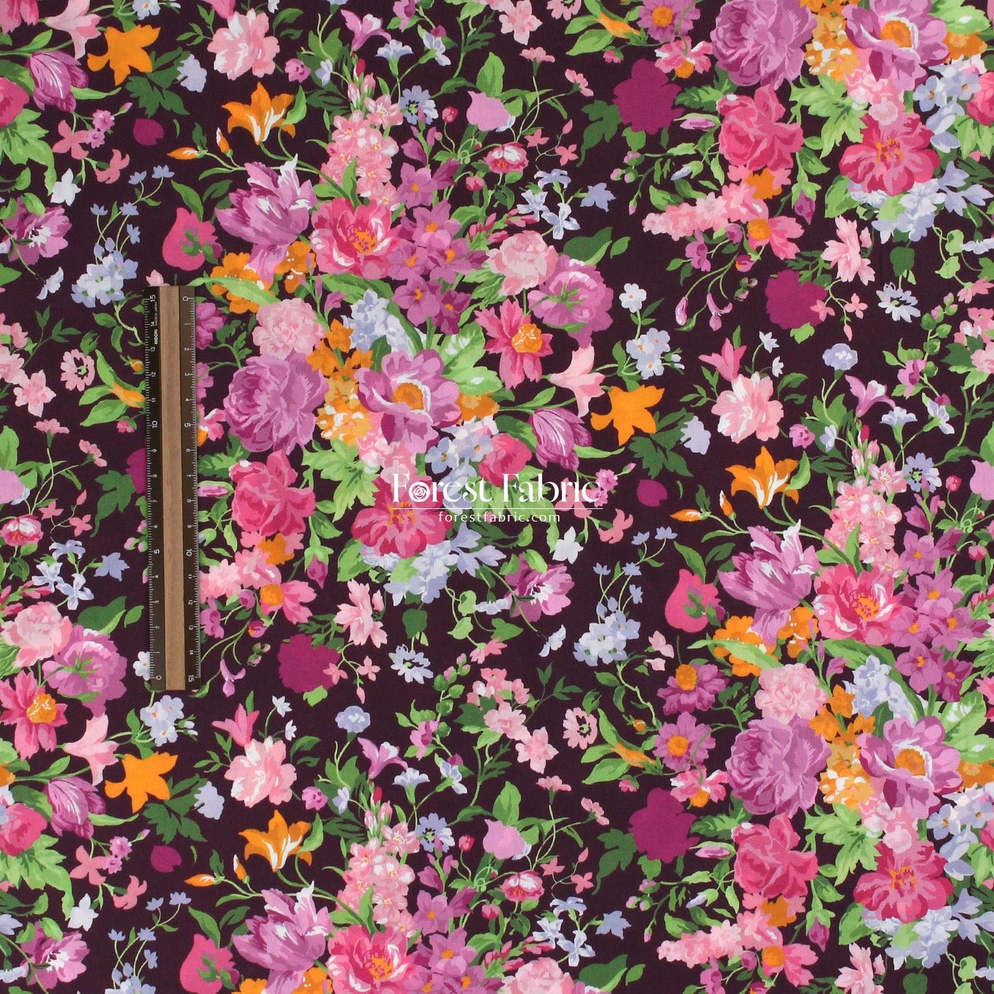 Liberty of London (Tana Lawn™ Cotton Fabric) - BOUQUET CARNIVAL - FO:REST Fabric 布恩堂Liberty fabrictana lawnjapanese fabricykk zipper