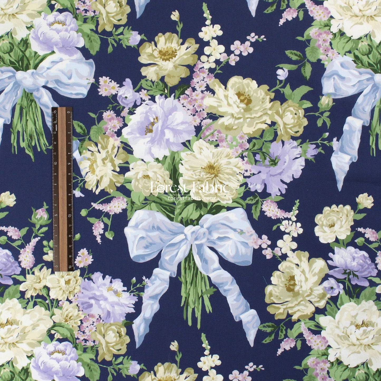 Liberty of London (Tana Lawn™ Cotton Fabric) - BOW BOUQUET - FO:REST Fabric 布恩堂Liberty fabrictana lawnjapanese fabricykk zipper