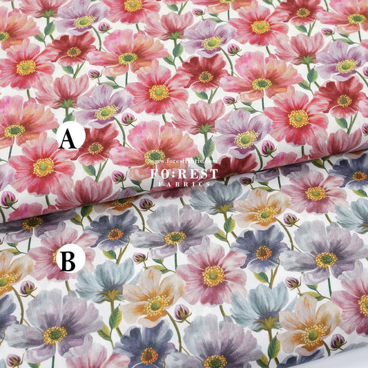 Liberty of London (Tana Lawn™ Cotton Fabric) - Briony - FO:REST Fabric 布恩堂Liberty fabrictana lawnjapanese fabricykk zipper