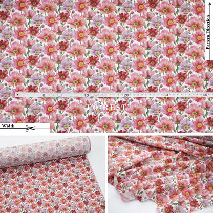 Liberty of London (Tana Lawn™ Cotton Fabric) - Briony - FO:REST Fabric 布恩堂Liberty fabrictana lawnjapanese fabricykk zipper