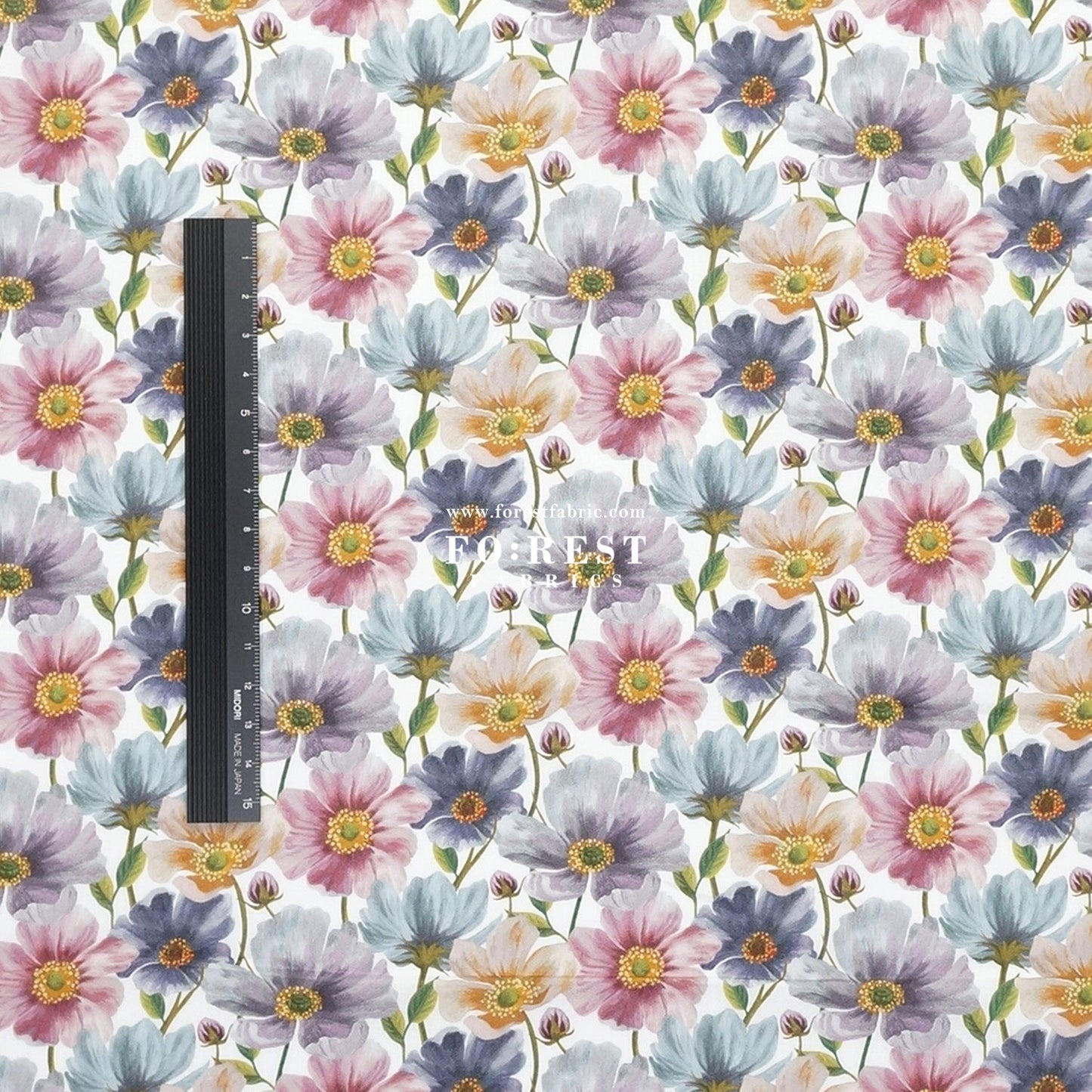 Liberty of London (Tana Lawn™ Cotton Fabric) - Briony - FO:REST Fabric 布恩堂Liberty fabrictana lawnjapanese fabricykk zipper