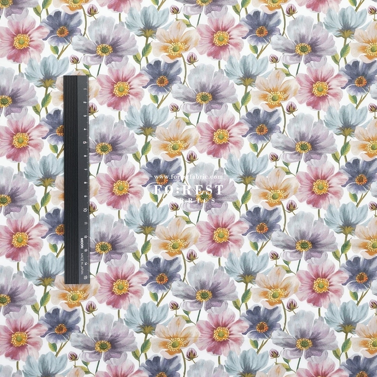 Liberty of London (Tana Lawn™ Cotton Fabric) - Briony - FO:REST Fabric 布恩堂Liberty fabrictana lawnjapanese fabricykk zipper