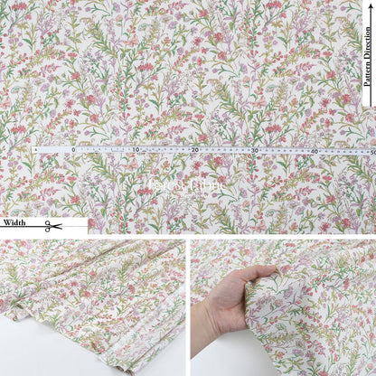 Liberty of London (Tana Lawn™ Cotton Fabric) - Butterfly meadow - FO:REST Fabric 布恩堂Liberty fabrictana lawnjapanese fabricykk zipper