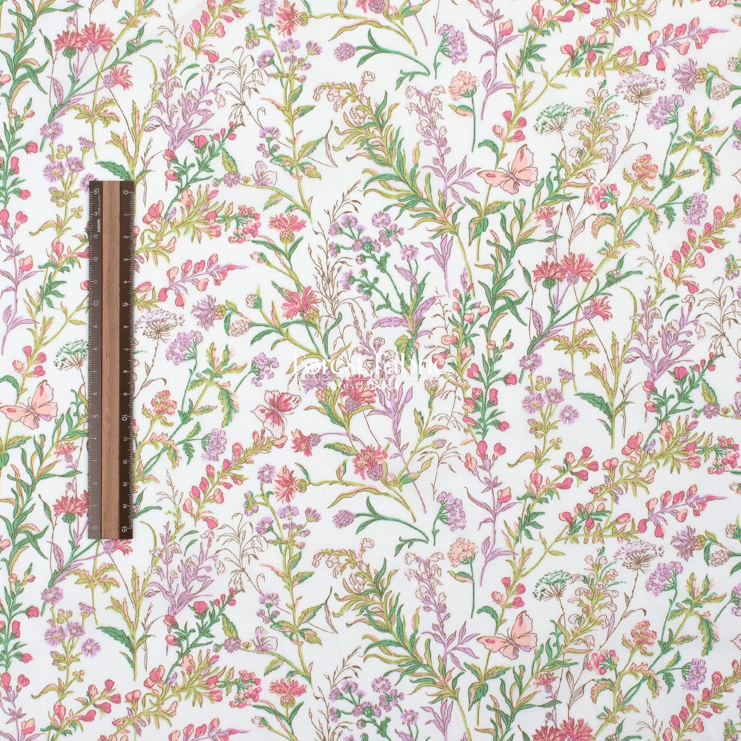 Liberty of London (Tana Lawn™ Cotton Fabric) - Butterfly meadow - FO:REST Fabric 布恩堂Liberty fabrictana lawnjapanese fabricykk zipper
