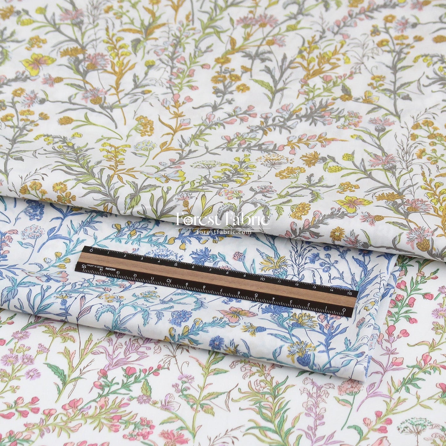 Liberty of London (Tana Lawn™ Cotton Fabric) - Butterfly meadow - FO:REST Fabric 布恩堂Liberty fabrictana lawnjapanese fabricykk zipper