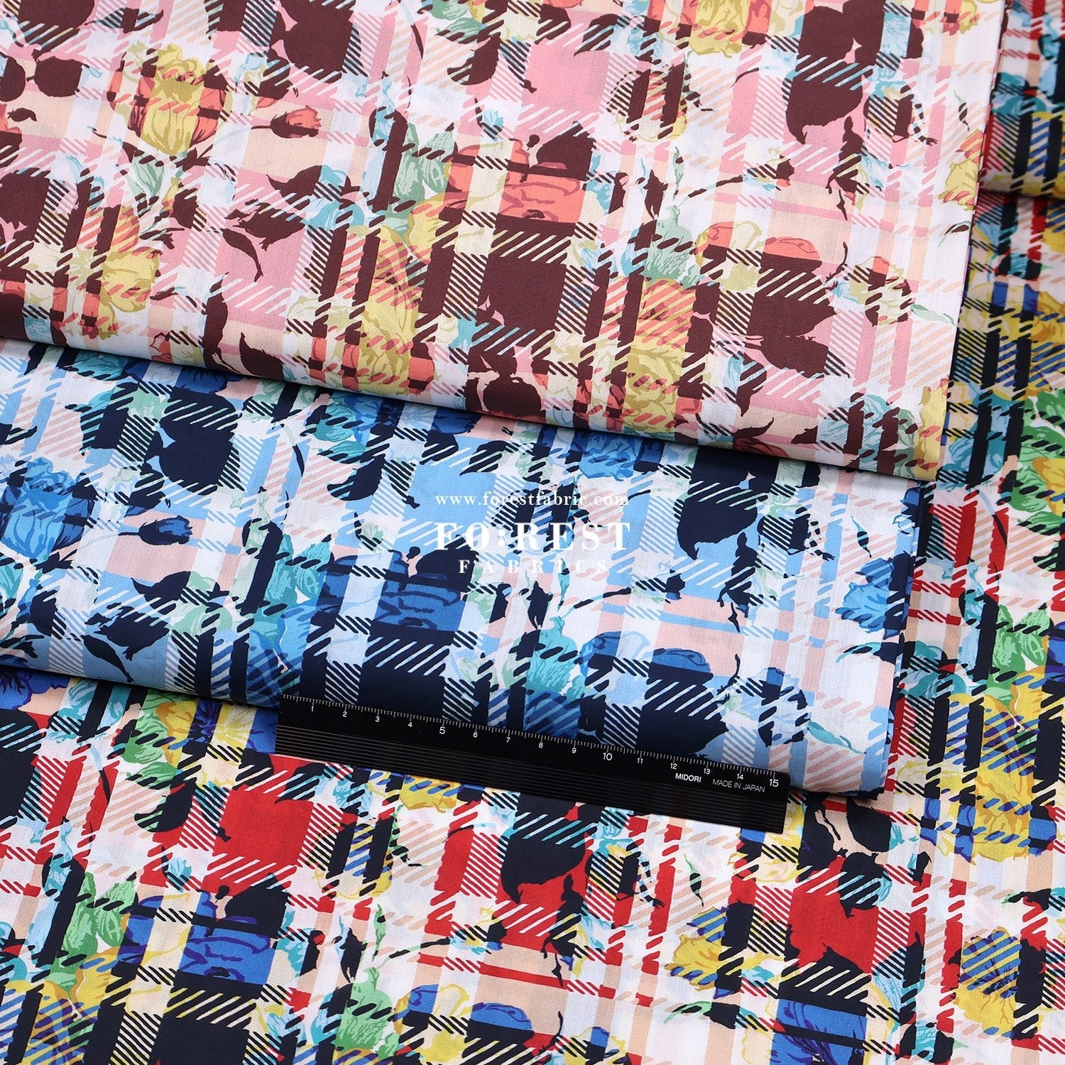 Liberty of London (Tana Lawn™ Cotton Fabric) - Carline Rebel - FO:REST Fabric 布恩堂Liberty fabrictana lawnjapanese fabricykk zipper